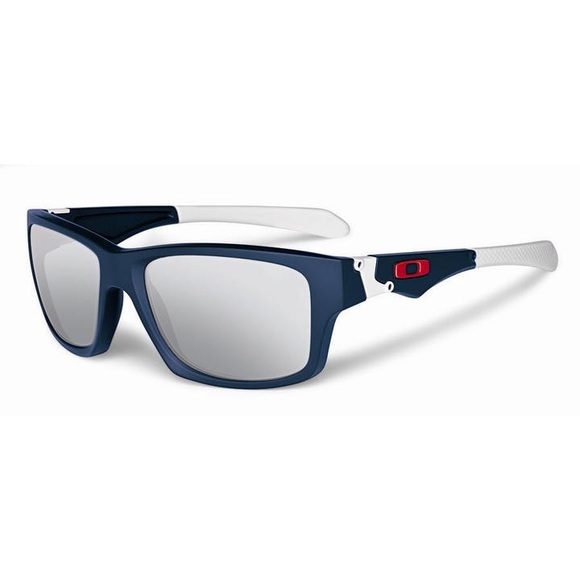 red white and blue oakleys